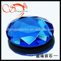 blue oval cut garnet glass stones(GLOV-17x13)